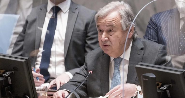 Secretario ONU alarmado por ataques cerca de planta nuclear