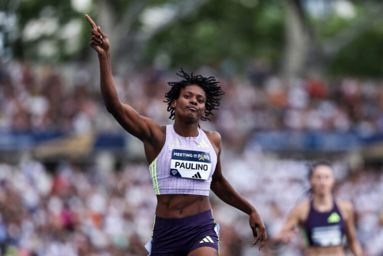 Marileidy Paulino vuelve a romper récord y gana su tercera carrera en Liga Diamante este año