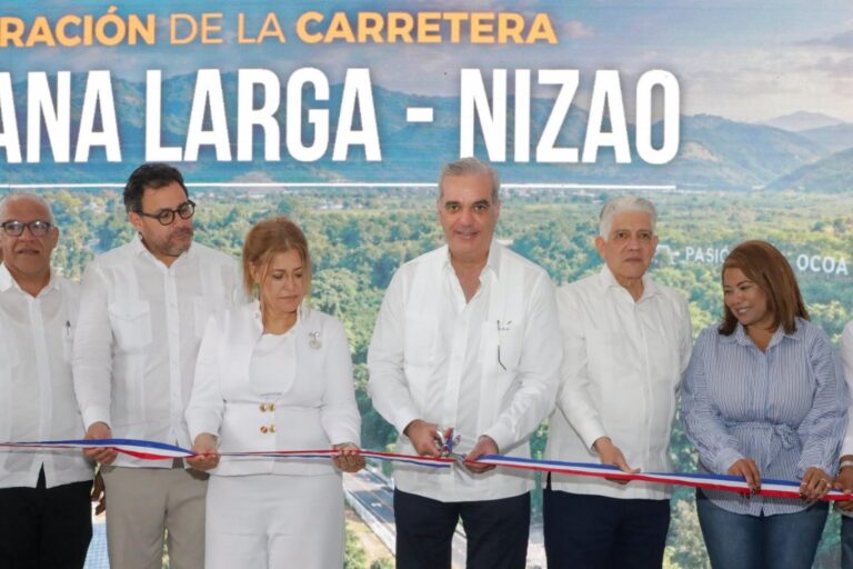 Presidente Luis Abinader inaugura carretera Nizao-Sabana Larga-Ocoa y fortalece conexión entre Cibao y Sur